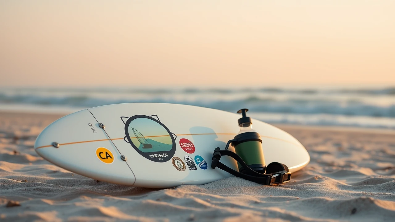 10 Creative Ways to Personalize Your Surfboard and Travel Essentials with Eco-Friendly Stickers