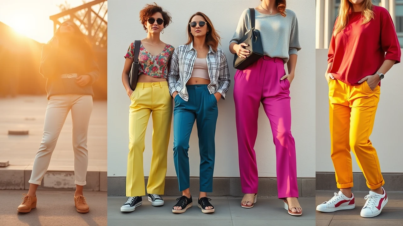 Color Trends in Pants: How to Incorporate Vibrant Hues into Your Wardrobe