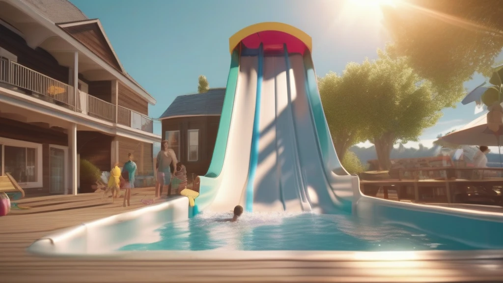 Fun Family Games and Activities Using Outdoor Water Slides