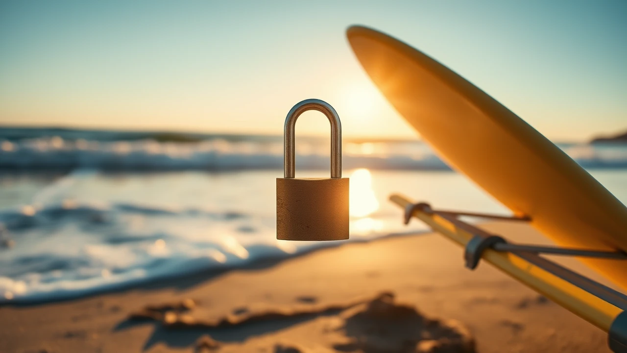 How to Choose the Best Corrosion-Resistant Padlock for Surf Gear Protection