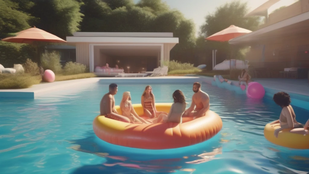 How to Host the Perfect Pool Party with Multi-Person Inflatable Rafts
