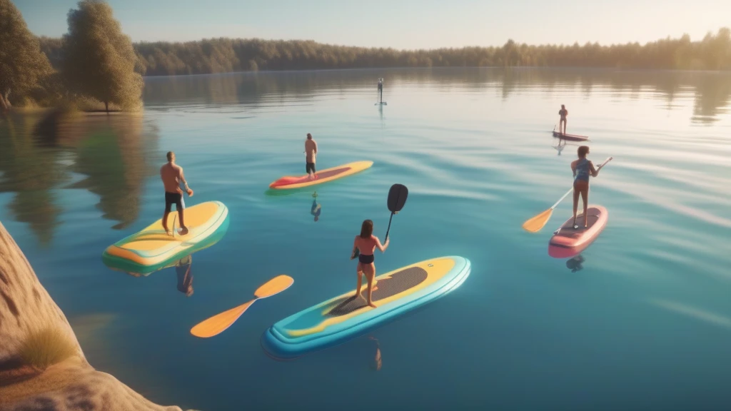 Inflatable Water Bouncers vs. Paddle Boards: Which Aquatic Equipment is Right for You?