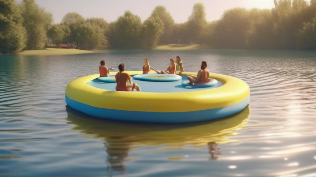 Jump Into Fitness: The Health Benefits of Using a Water Trampoline for Aquatic Exercise