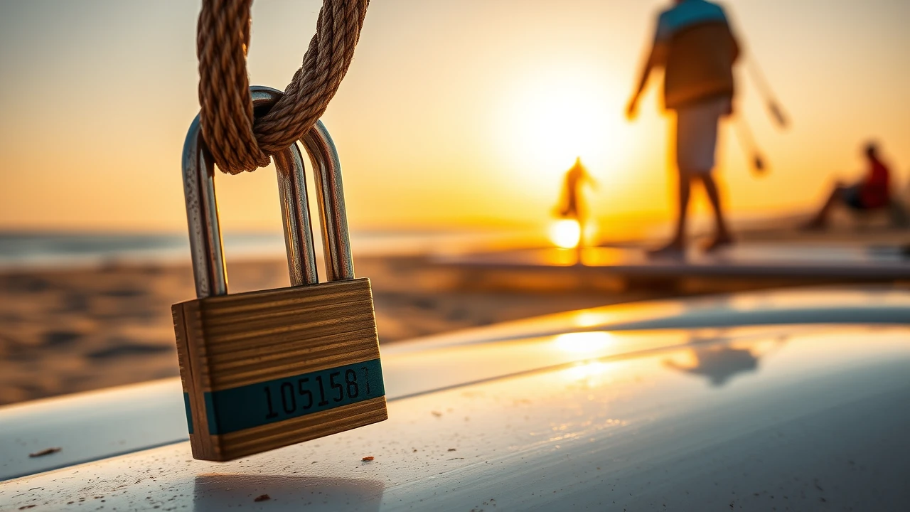 Keyed vs. Combination Padlocks: Which Is Right for Your Beach Equipment?