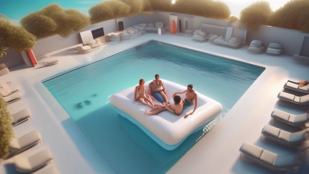 Multi-Person Pool Floats: Finding the Best Options for Family Fun and Socializing