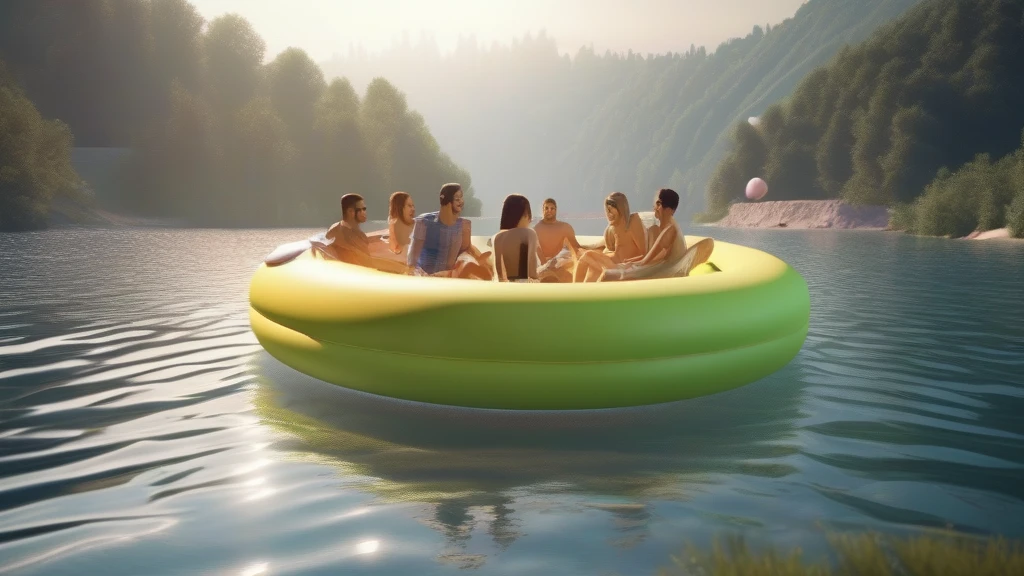 Top 7 Safety Tips for Using Large Inflatable Rafts in Lakes, Pools, and Beaches
