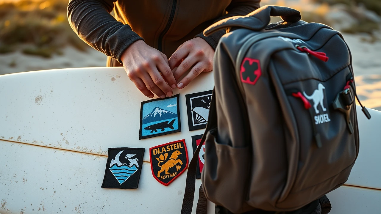 Top Styling Tips to Personalize Surfboards, Backpacks, and Apparel with Fabric Patches