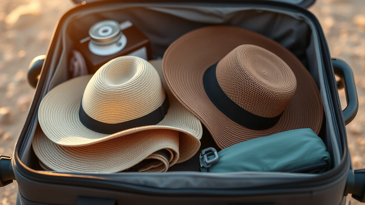 Travel Smart: Packing Tips for Foldable and Rollable Hats on the Go