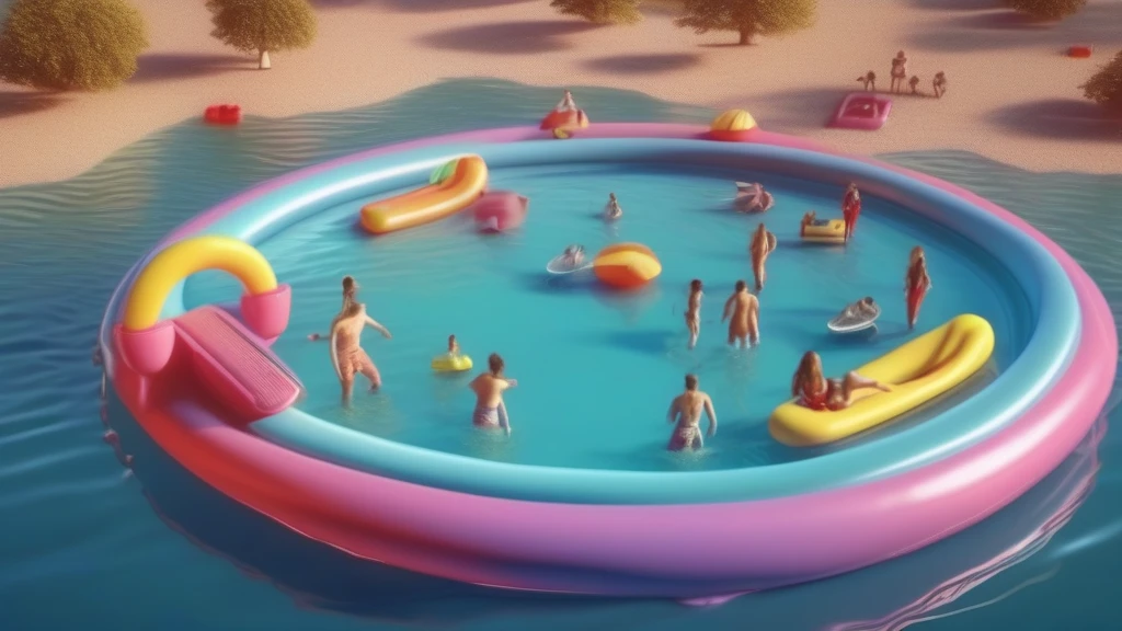 Why Vibrant Colors on Inflatable Water Mats Enhance Safety and Fun on the Water