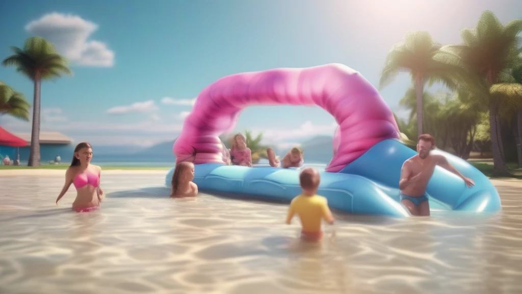 Eco-Friendly Water Fun: The Best Bouncers with Sustainable Production