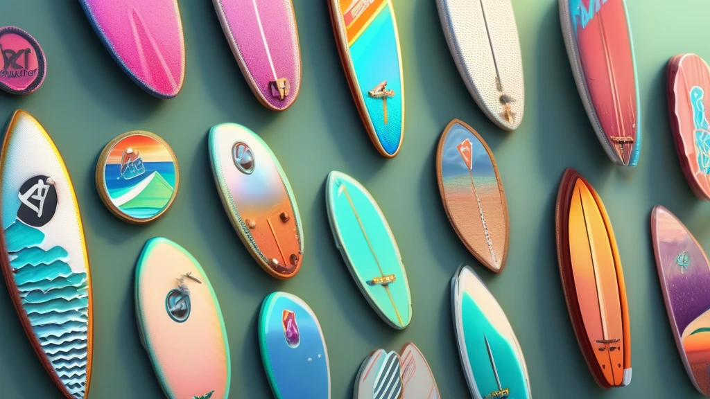 Explore Unique Holographic Stickers for Beach Lovers and Outdoor Enthusiasts