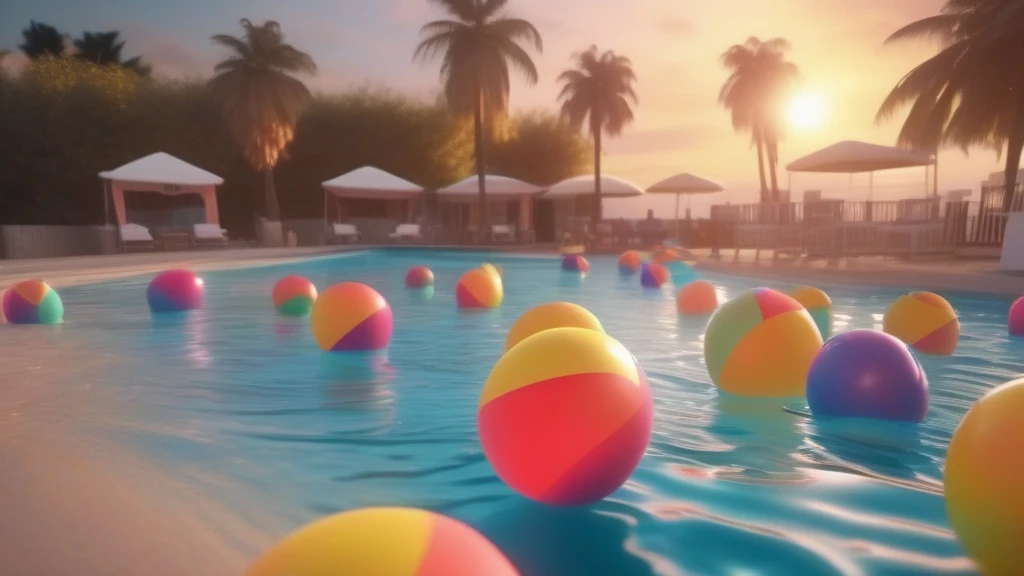 Glow-in-the-Dark Beach Balls: Light Up Your Pool Party