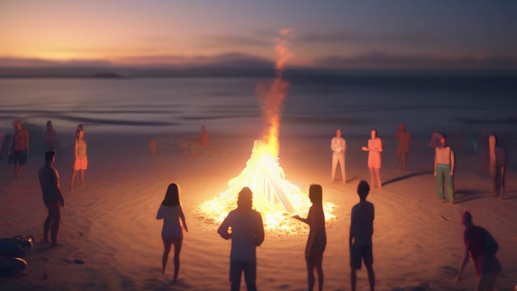 Glow-in-the-Dark Toss Games: Amp Up Your Night-Time Beach Parties