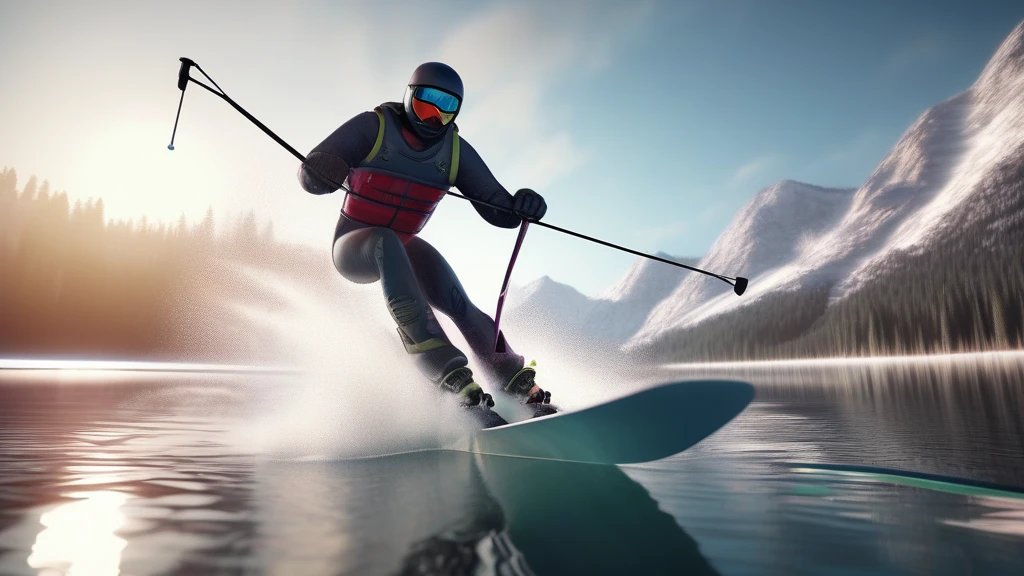 High-Performance Trick Skis with Adjustable Fin Systems: Ultimate Control for Advanced Riders
