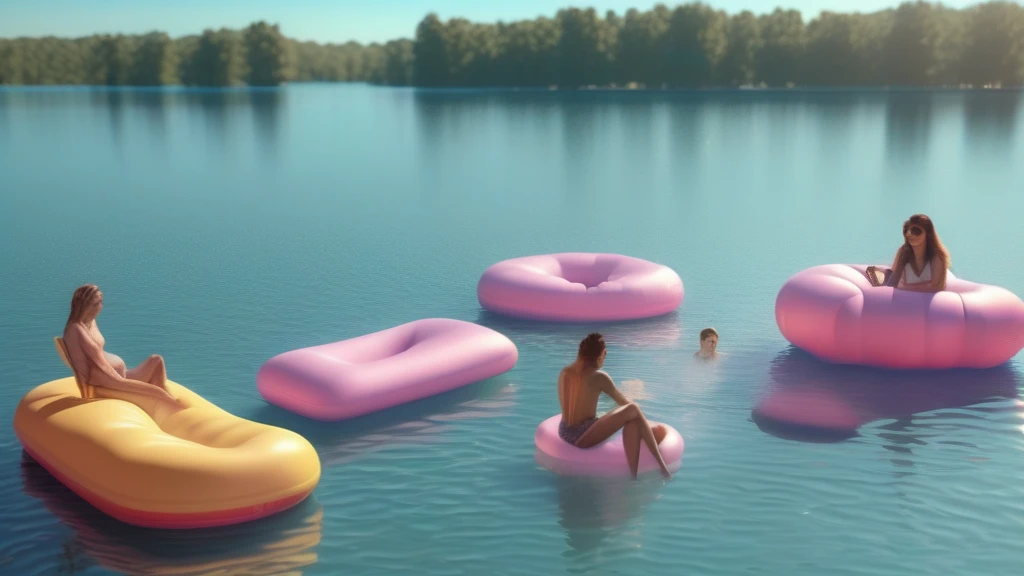 Lake Relaxation Essentials: Best Inflatable Mats for Camps and Parties