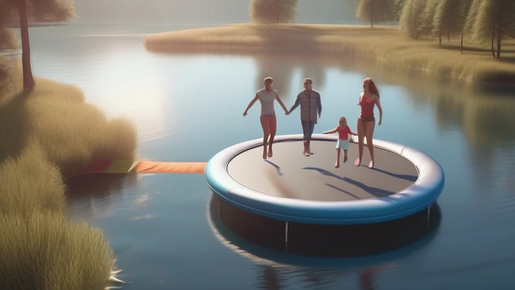 Make a Splash: Top Floating Water Trampolines for Your Family