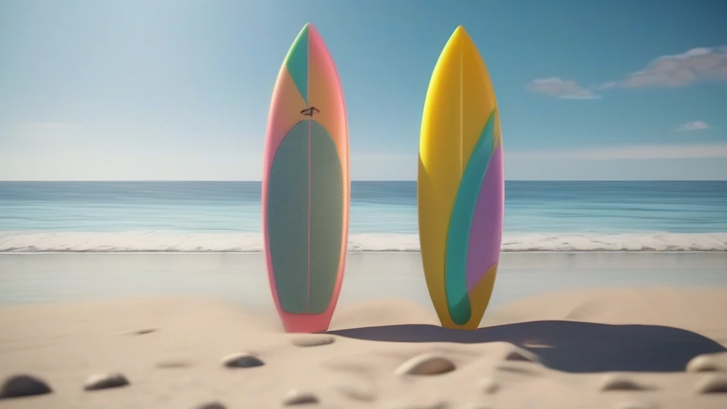 Personalize Your Surfboards with Waterproof and UV-Resistant Vinyl Stickers