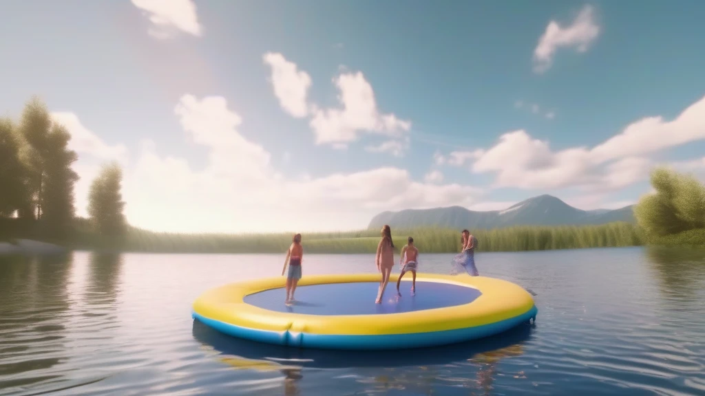 Portable Water Trampolines: Easy Setup and Endless Fun