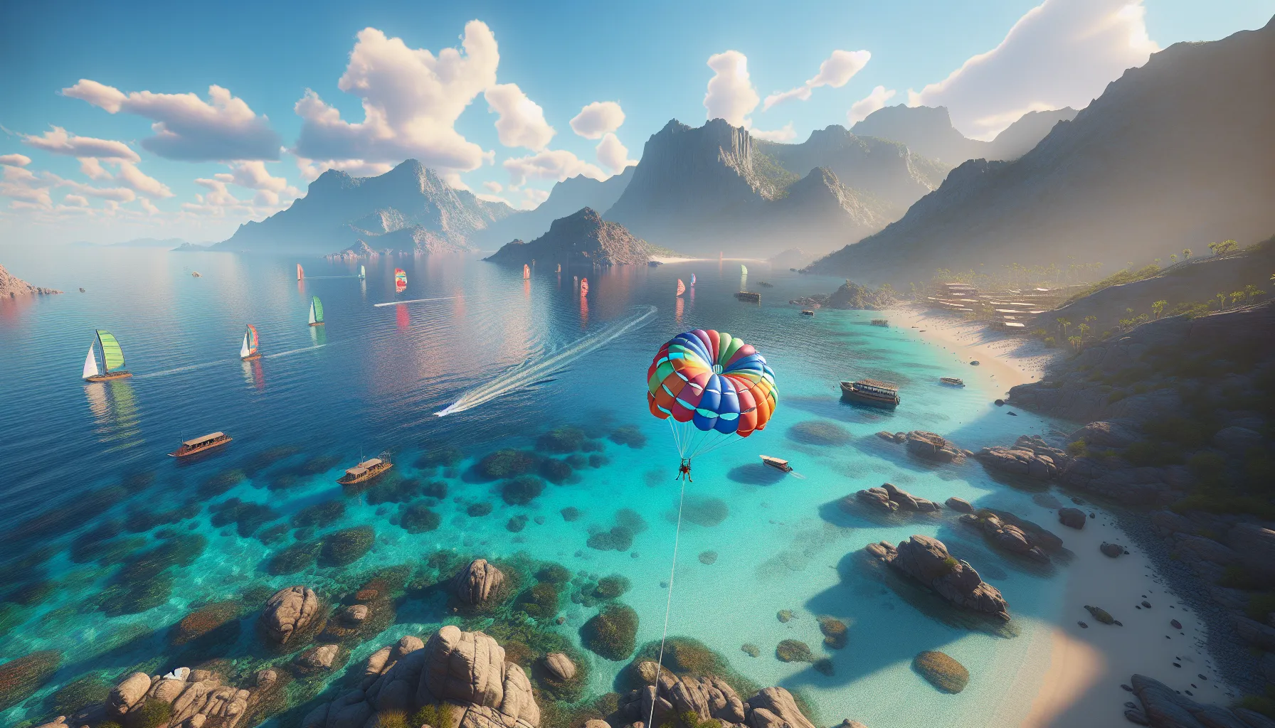 Rise Above the Waves: Parasetting Sail’s Top Views