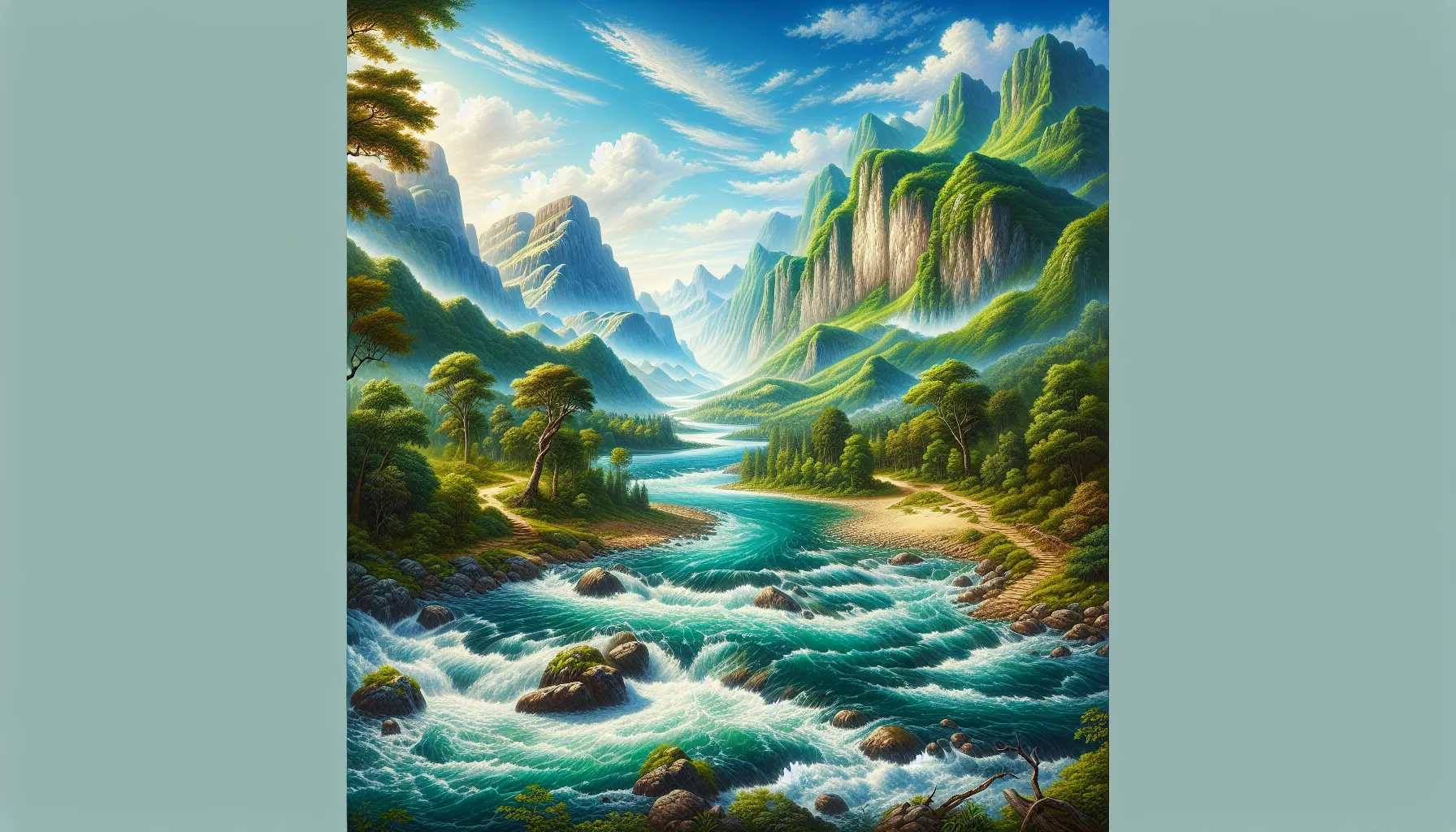 Raging Rivers: The Thrill of White-Water Paddle Throughing