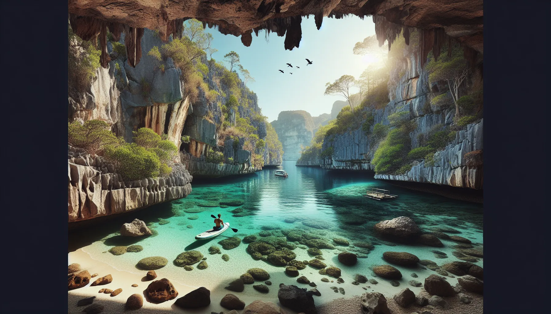 Paddle Through Paradise: Stand-Up Paddleboard Your Way Across Barca