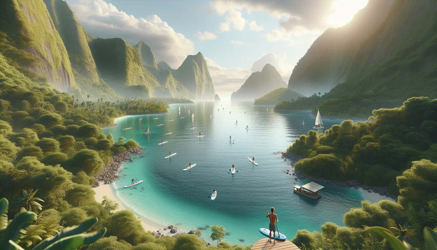 Where Adventure Awaits: Paddle Throughing Barca’s Waters