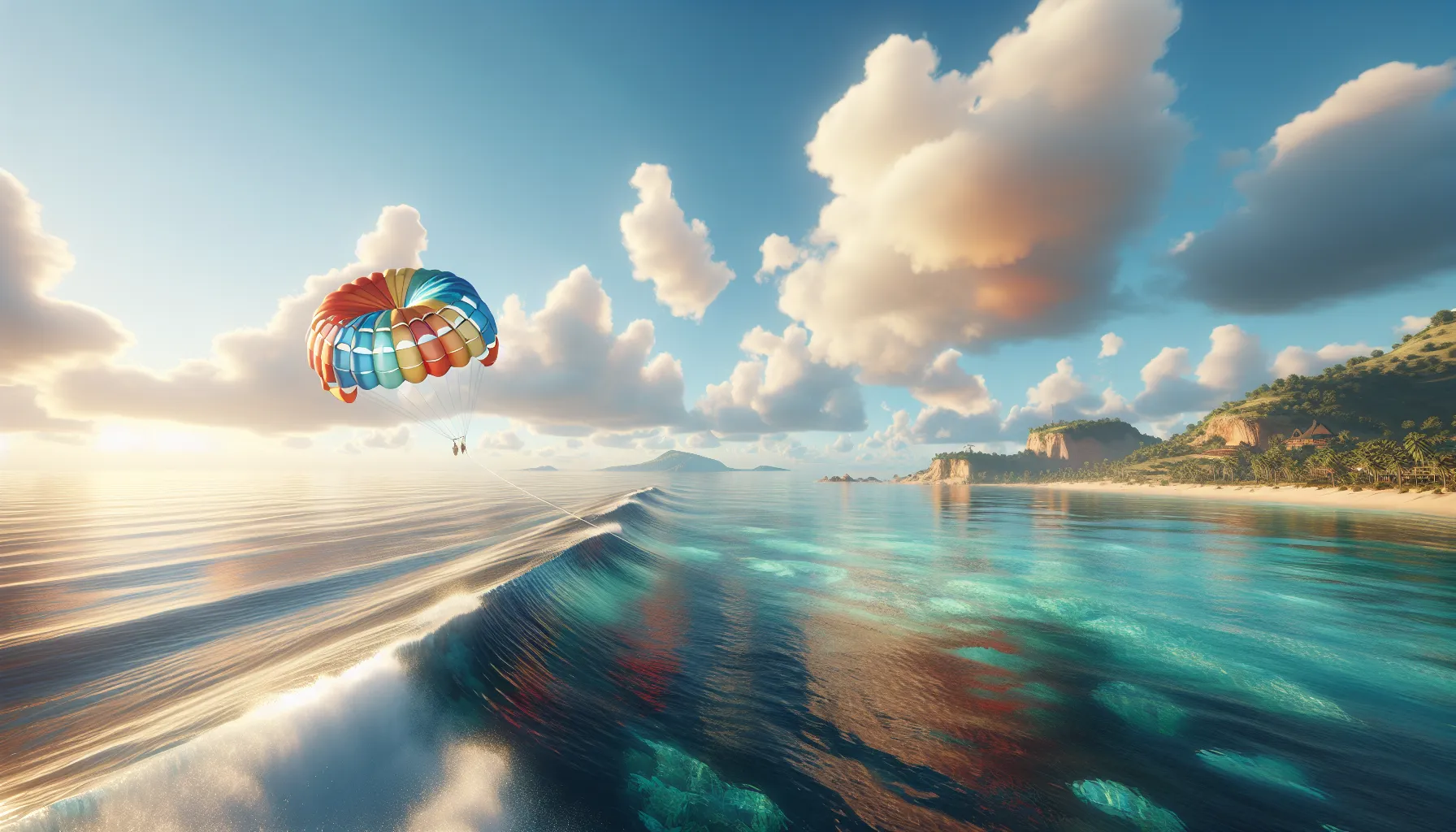 High Seas and High Spirits: Parasailing at its Best