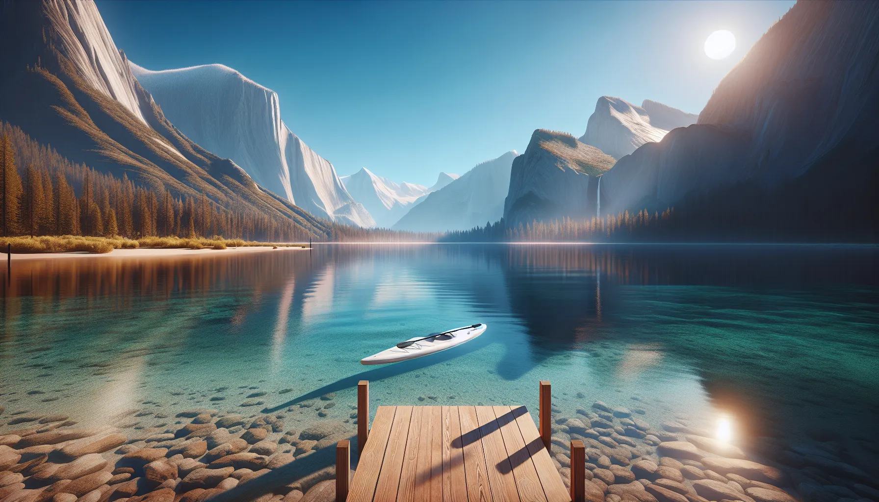 A Calm Day on the Water: Stand-Up Paddleboard for Beginners