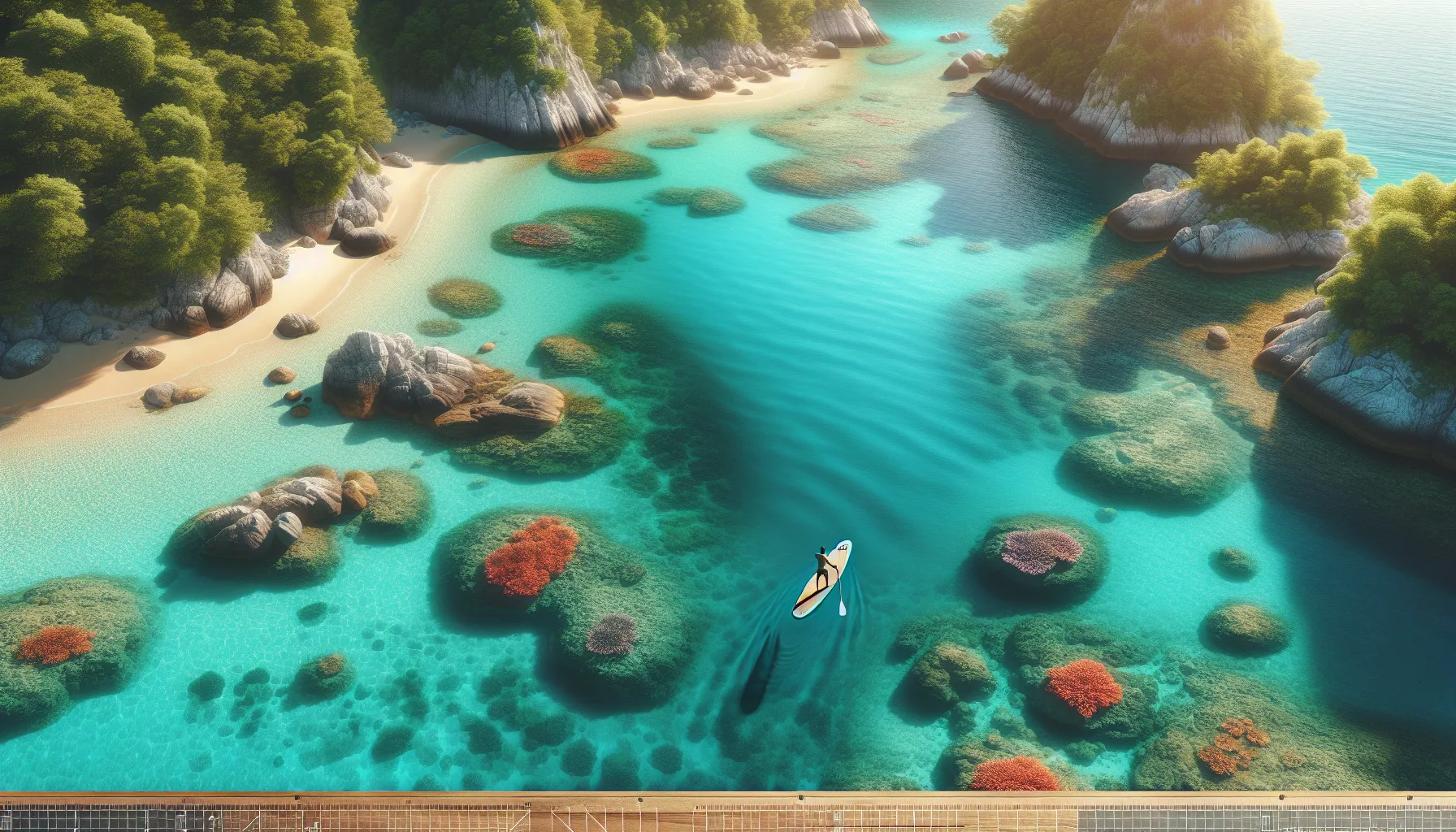 Paddle through Paradise: Stand-Up Paddleboard the Ocean