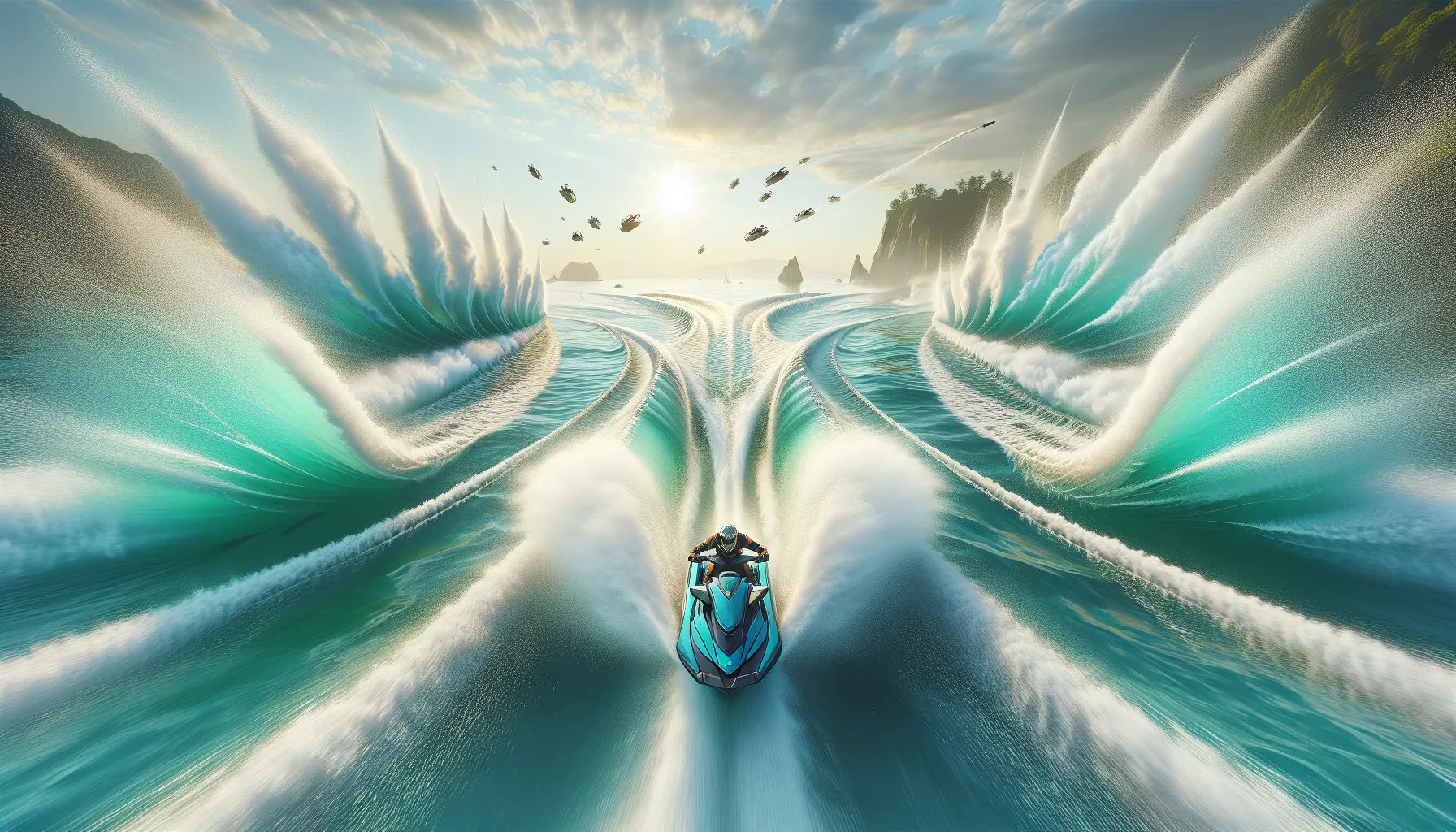 Sea Breeze and Speed: The Best of High-Speed Jet Skiing